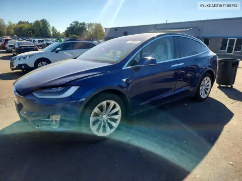5YJXCAE21KF185752 — 2019 Tesla Model X, Подтопление, фото до ремонта