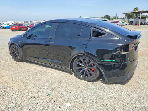 7SAXCBE60NF333714 — 2022 Tesla Model X, фото 2 с аукциона Copart 13.10.2026, Пожар