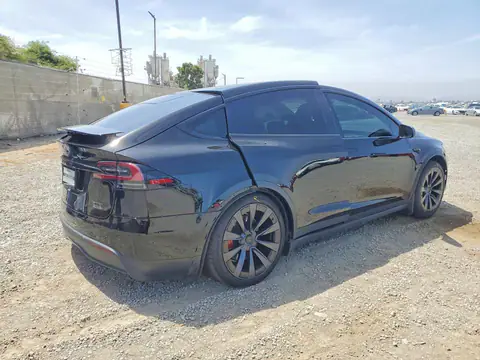 7SAXCBE60NF333714 — 2022 Tesla Model X, фото 3 с аукциона Copart 13.10.2026, Пожар