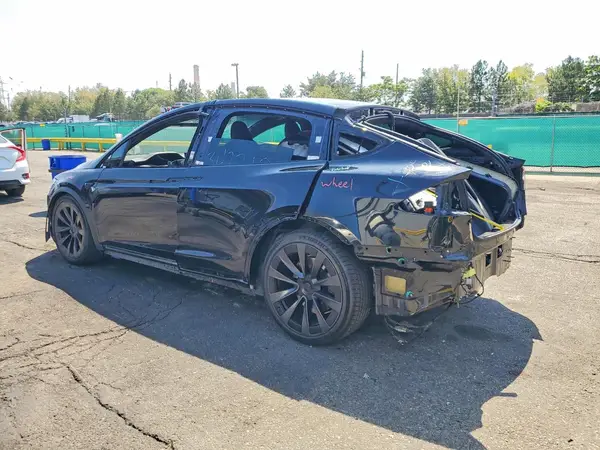 7SAXCDE52NF342210 — 2022 Tesla Model X, фото 2 с аукциона Copart 13.10.2026, Задняя часть