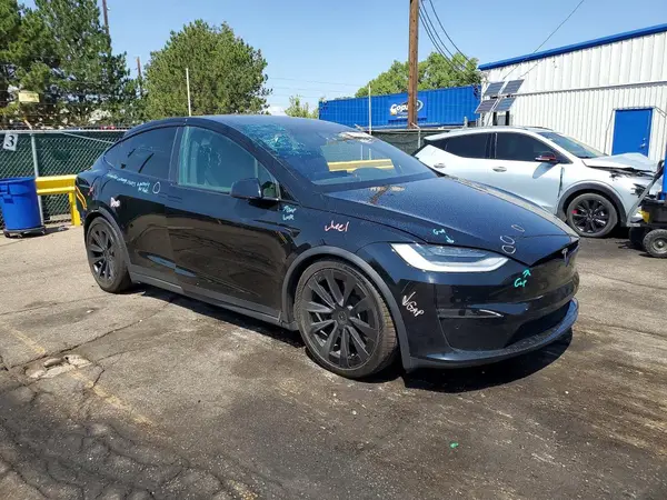 7SAXCDE52NF342210 — 2022 Tesla Model X, фото 4 с аукциона Copart 13.10.2026, Задняя часть