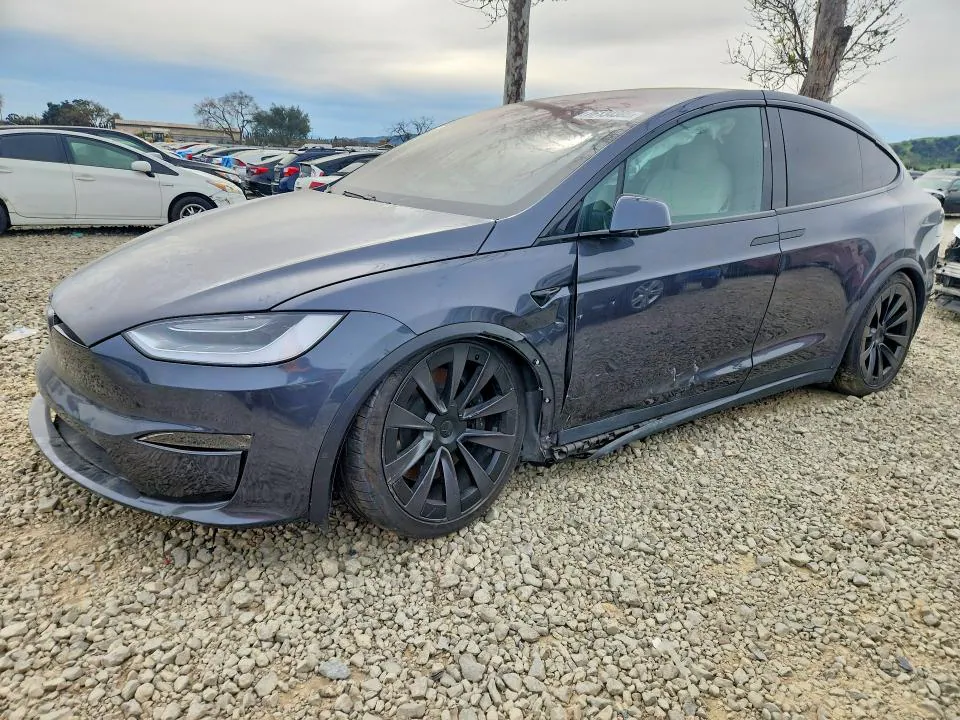 2022 Tesla MODEL X VIN 7SAXCBE60NF362243 фото 1