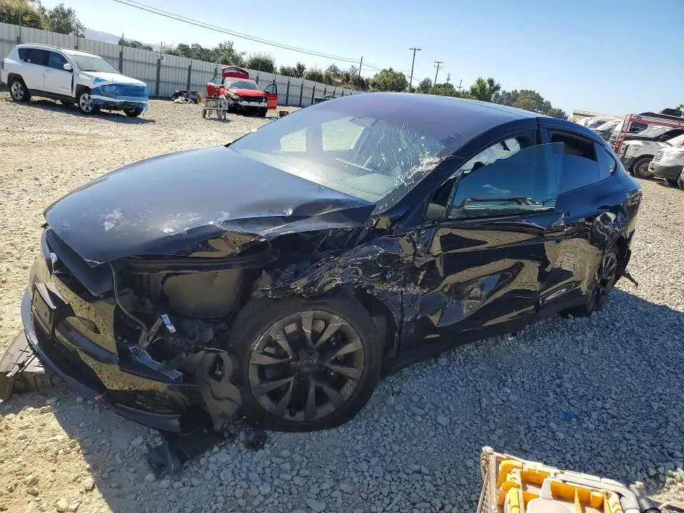 7SAXCAE53PF386380 Tesla Model X 2023 — повреждение Передняя часть, фото до ремонта