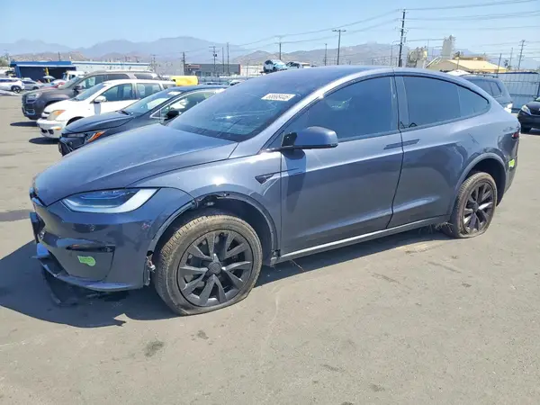 7SAXCDE51PF380613 — 2023 Tesla Model X, Передняя часть (Front End), фото до ремонта