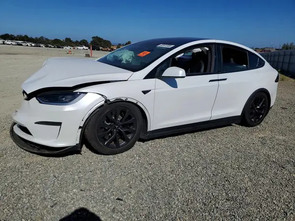 7SAXCAE5XPF413722 — 2023 Tesla Model X, Передняя часть (Front End), фото до ремонта