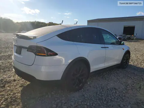 2023 Tesla Model X VIN 7SAXCBE58PF368723 фото 3