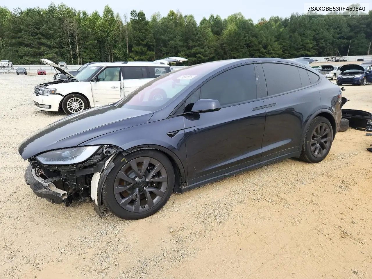2024 Tesla Model X VIN 7SAXCBE53RF459840 фото 1
