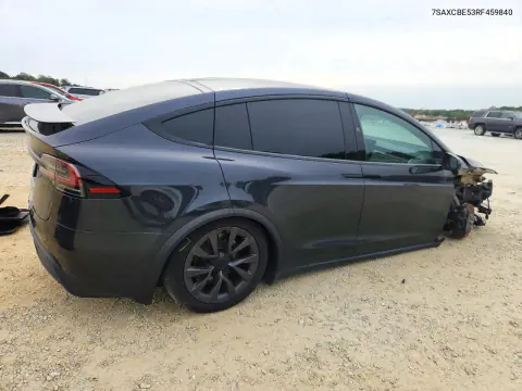 2024 Tesla Model X VIN 7SAXCBE53RF459840 фото 3