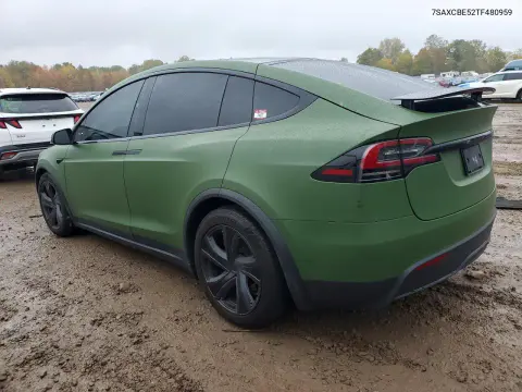2026 Tesla Model X VIN 7SAXCBE52TF480959 фото 2