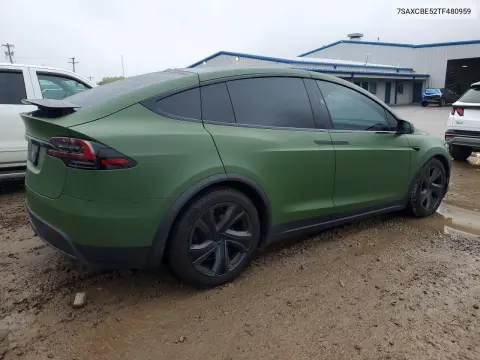 2026 Tesla Model X VIN 7SAXCBE52TF480959 фото 3