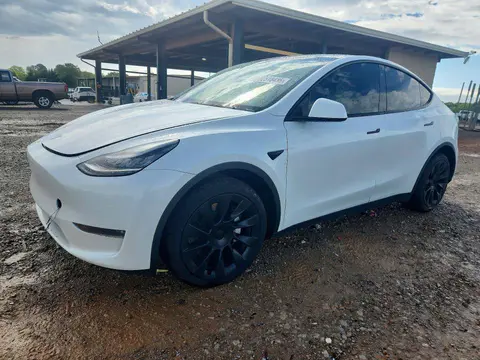 5YJYGDEE5LF034239 — 2020 Tesla Model Y, Передняя часть (Front End), фото до ремонта