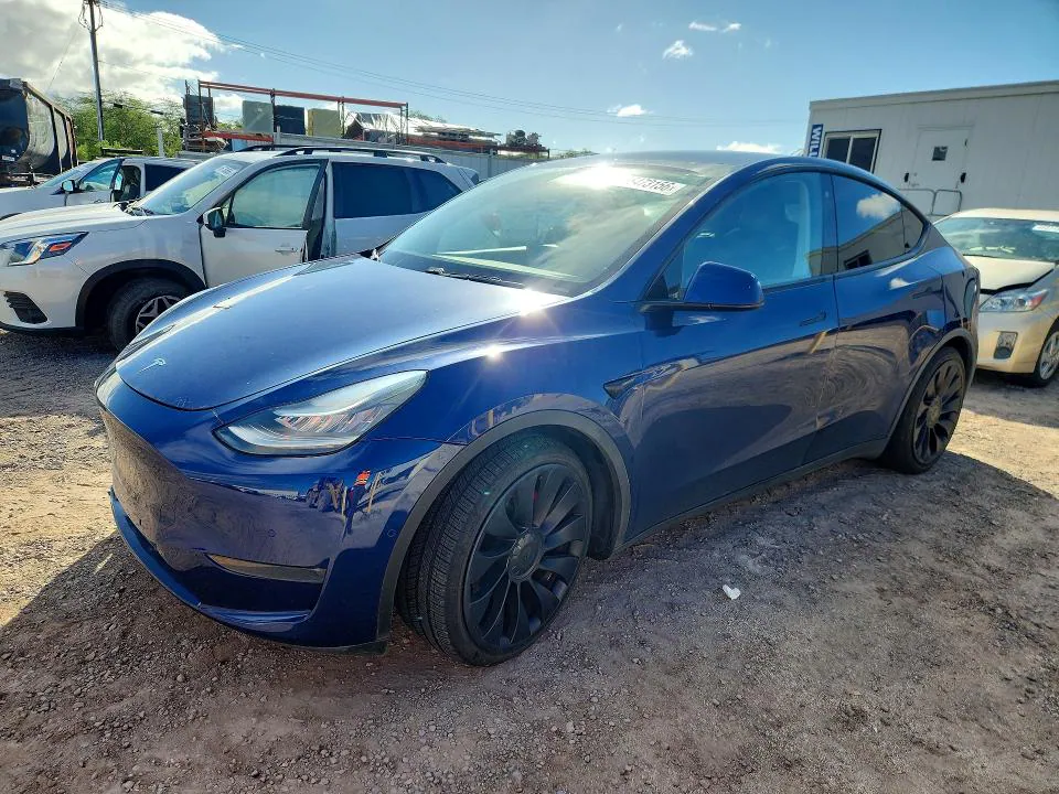 2020 Tesla Model Y VIN 5YJYGDEF9LF046676 фото 1