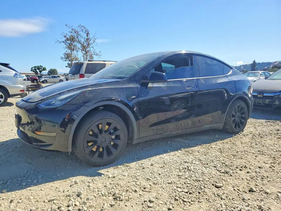 5YJYGDEE3LF042128 Tesla Model Y 2020 — повреждение Вандализм, фото до ремонта