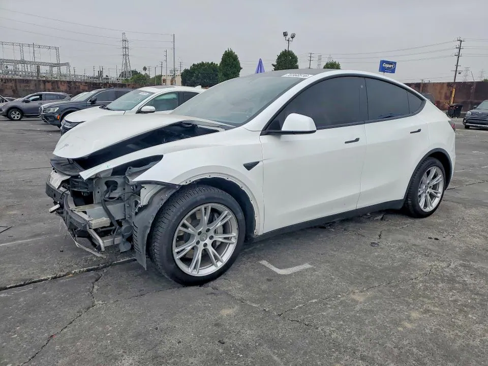 2020 Tesla Model Y VIN 5YJYGDEE2LF044999 фото 1