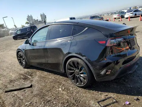 2021 TESLA MODEL Y VIN 5YJYGDEF6MF137101 фото 2