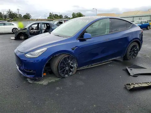 5YJYGDEE1MF183331 — 2021 Tesla Model Y, Передняя часть (Front End), фото до ремонта