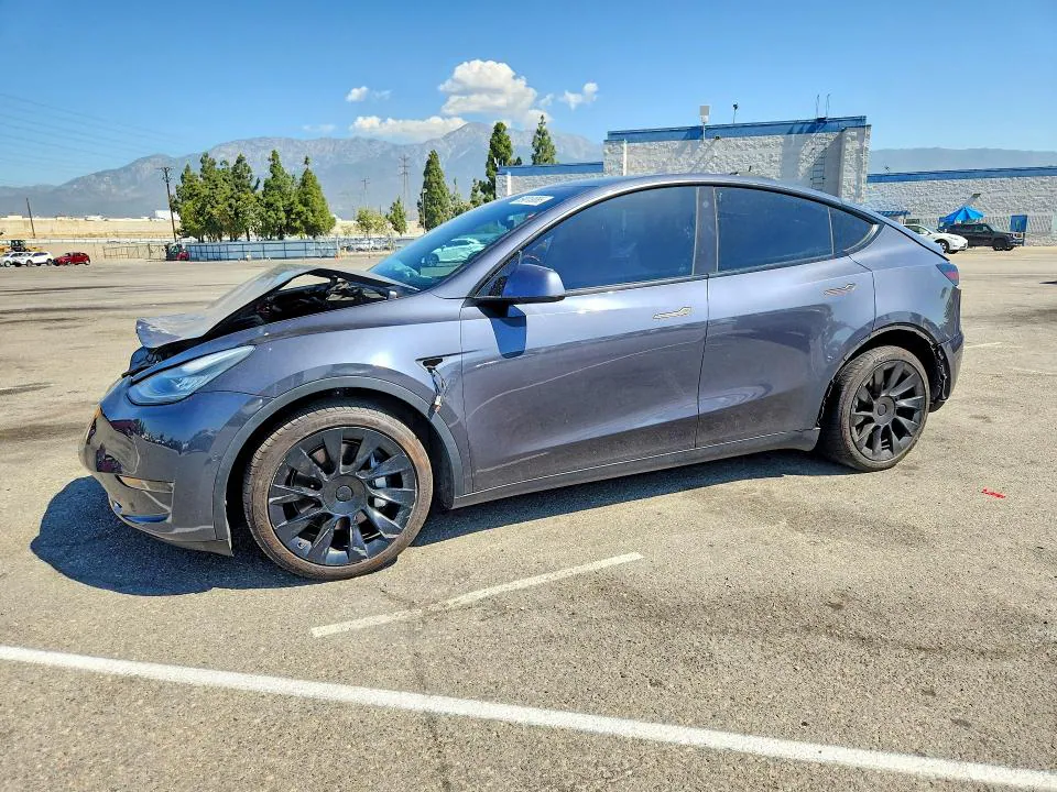 2021 Tesla Model Y VIN 5YJYGDEE6MF159560 фото 1
