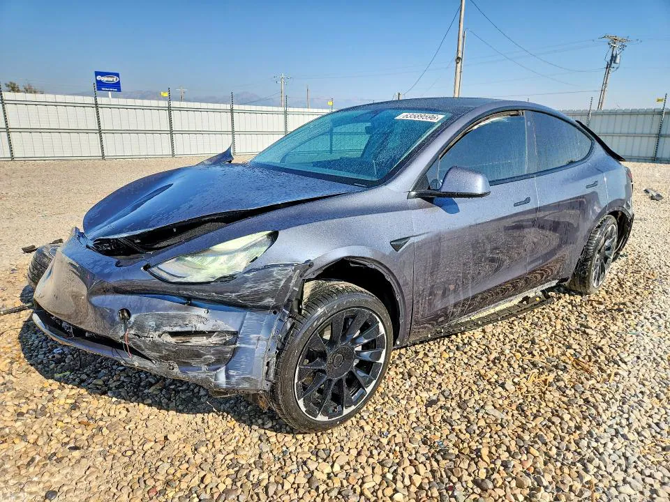 2021 TESLA MODEL Y VIN 5YJYGDEE3MF086891 фото 1