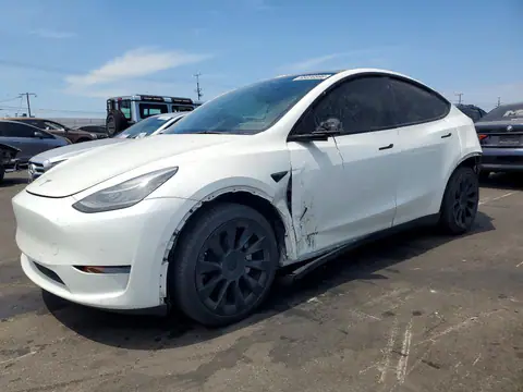 5YJYGDEE8MF219225 — 2021 Tesla Model Y, Задняя часть (Rear End), фото до ремонта