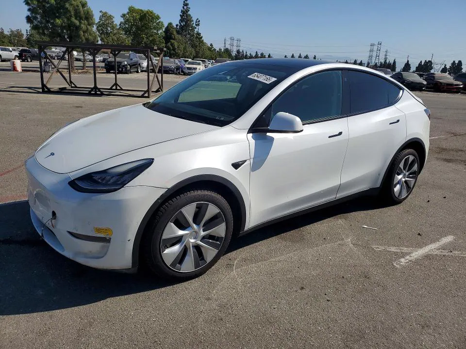2021 Tesla Model Y VIN 5YJYGDEE7MF118998 фото 1
