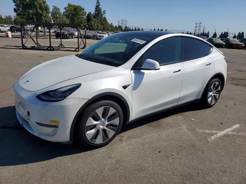 5YJYGDEE7MF118998 — 2021 Tesla Model Y, Передняя часть (Front End), фото до ремонта