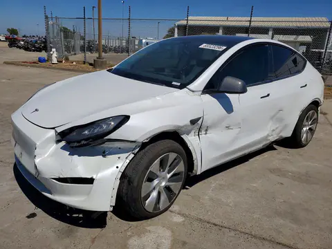 5YJYGDEE1MF179117 — 2021 Tesla Model Y, Передняя часть (Front End), фото до ремонта