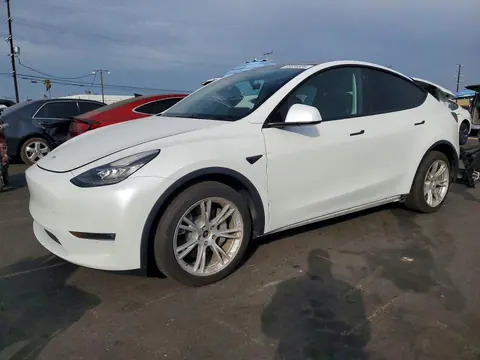 5YJYGDEE0MF204198 — 2021 Tesla Model Y, Задняя часть, фото до ремонта