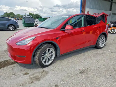 5YJYGDEE9MF117383 — 2021 Tesla Model Y, Задняя часть (Rear End), фото до ремонта