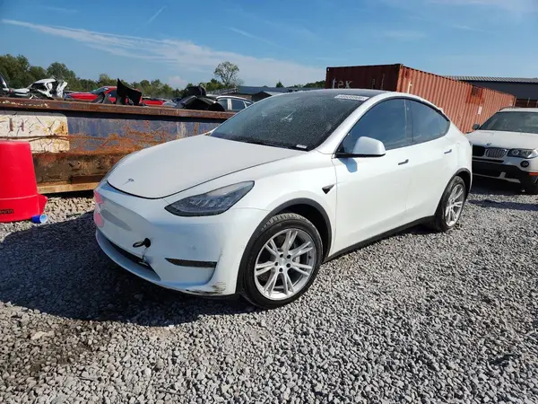 5YJYGDEE2MF138625 — 2021 Tesla Model Y, Крыша (Top/Roof), фото до ремонта