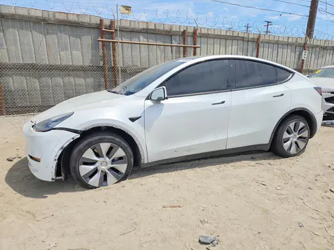 5YJYGDEE4MF086494 — 2021 Tesla Model Y, Боковая часть (Side), фото до ремонта