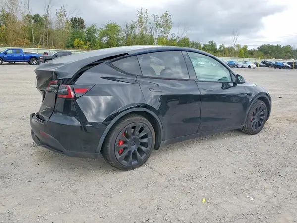 5YJYGAEE7MF251551 — 2021 Tesla Model Y, фото 3 с аукциона Copart, Задняя часть
