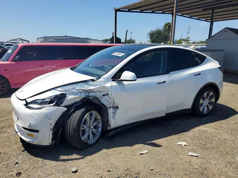 2022 Tesla Model Y VIN 7SAYGDEE1NF358245 фото 1