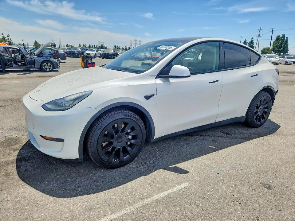 2022 Tesla Model Y VIN 7SAYGAEE7NF429723 фото 1