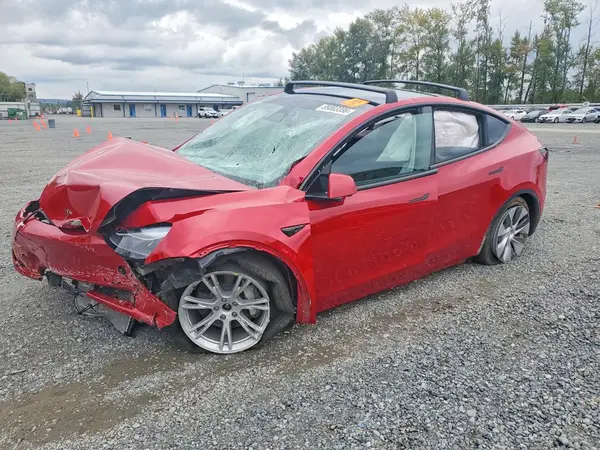 7SAYGDEESNF535692 — 2022 Tesla Model Y, Передняя часть (Front End), фото до ремонта