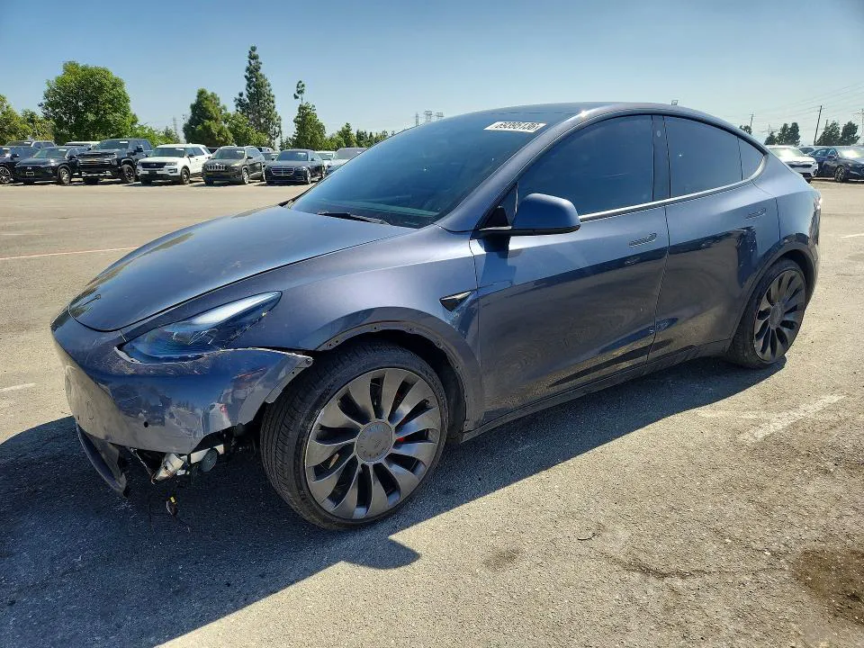 2022 Tesla Model Y VIN 7SAYGDEF8NF439512 фото 1