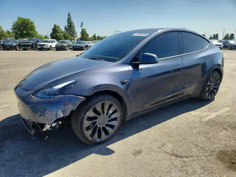 7SAYGDEF8NF439512 — 2022 Tesla Model Y, Передняя часть (Front End), фото до ремонта
