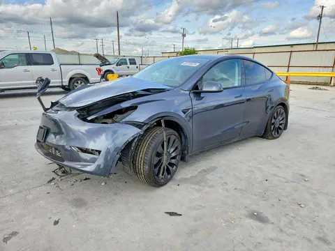 7SAYGDEF7PF874976 — 2023 Tesla Model Y, Передняя часть (Front End), фото до ремонта