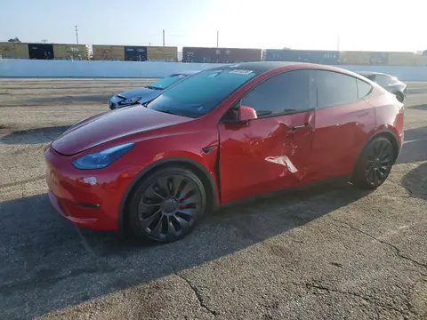 7SAYGDEFXPF892369 — 2023 Tesla Model Y, Боковая часть (Side), фото до ремонта