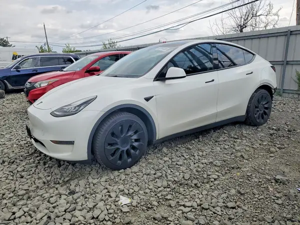7SAYGDEE9PA047744 — 2023 Tesla Model Y, Задняя часть (Rear End), фото до ремонта