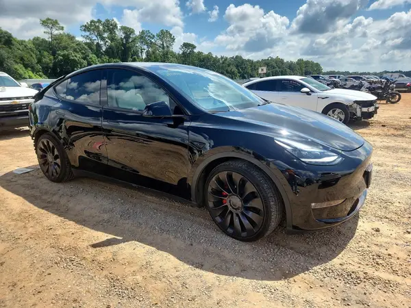 7SAYGDEF5PF870182 — 2023 Tesla Model Y, фото 4 с аукциона Copart, Задняя часть