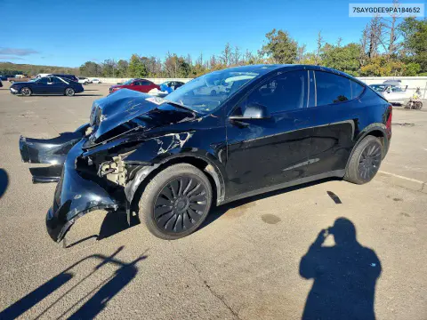7SAYGDEE9PA184652 — 2023 Tesla Model Y, Передняя часть, фото до ремонта