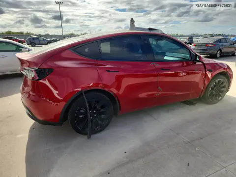 2023 Tesla Model Y VIN 7SAYGAEE0PF875831 фото 3