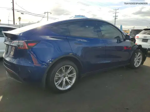 2023 Tesla Model Y VIN 7SAYGDEE0PA090305 фото 3