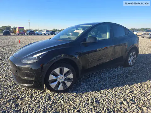 7SAYGDEE6PA212326 — 2023 Tesla Model Y, Задняя часть, фото до ремонта
