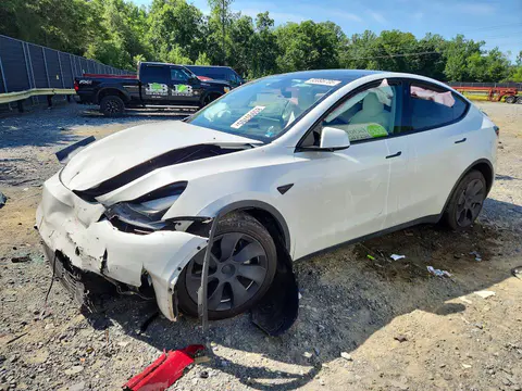 7SAYGDEE6PF672573 — 2023 Tesla Model Y, Передняя часть (Front End), фото до ремонта
