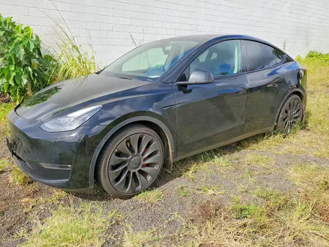 7SAYGDEF6PF666975 — 2023 Tesla Model Y, Передняя часть (Front End), фото до ремонта