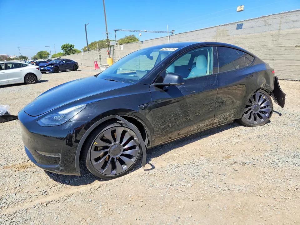 2024 Tesla Model Y VIN 7SAYGDEF8RF132993 фото 1