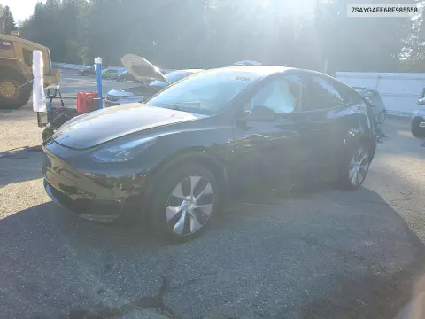 7SAYGAEE6RF985558 — 2024 Tesla Model Y, Задняя часть, фото до ремонта