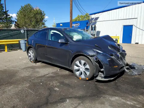 2024 Tesla Model Y VIN 7SAYGAEEXRF027541 фото 4