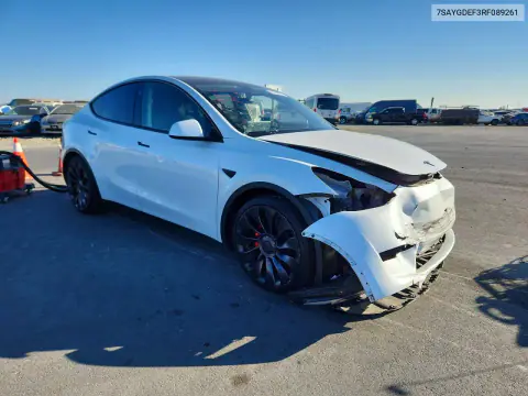 2024 Tesla Model Y VIN 7SAYGDEF3RF089261 фото 4
